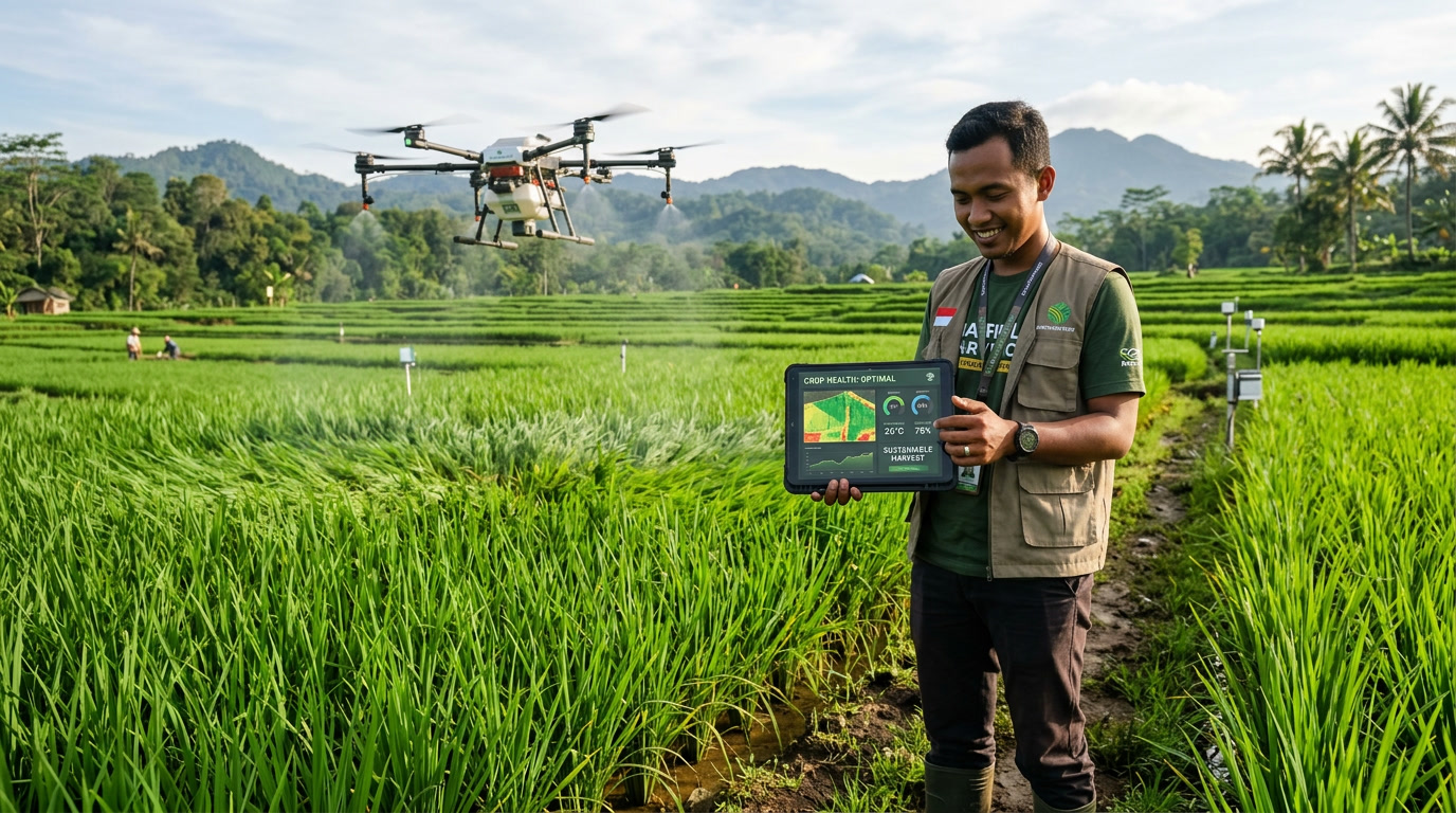 Langkah Nyata Petani Milenial di Sulsel Adopsi Teknologi Pertanian Cerdas