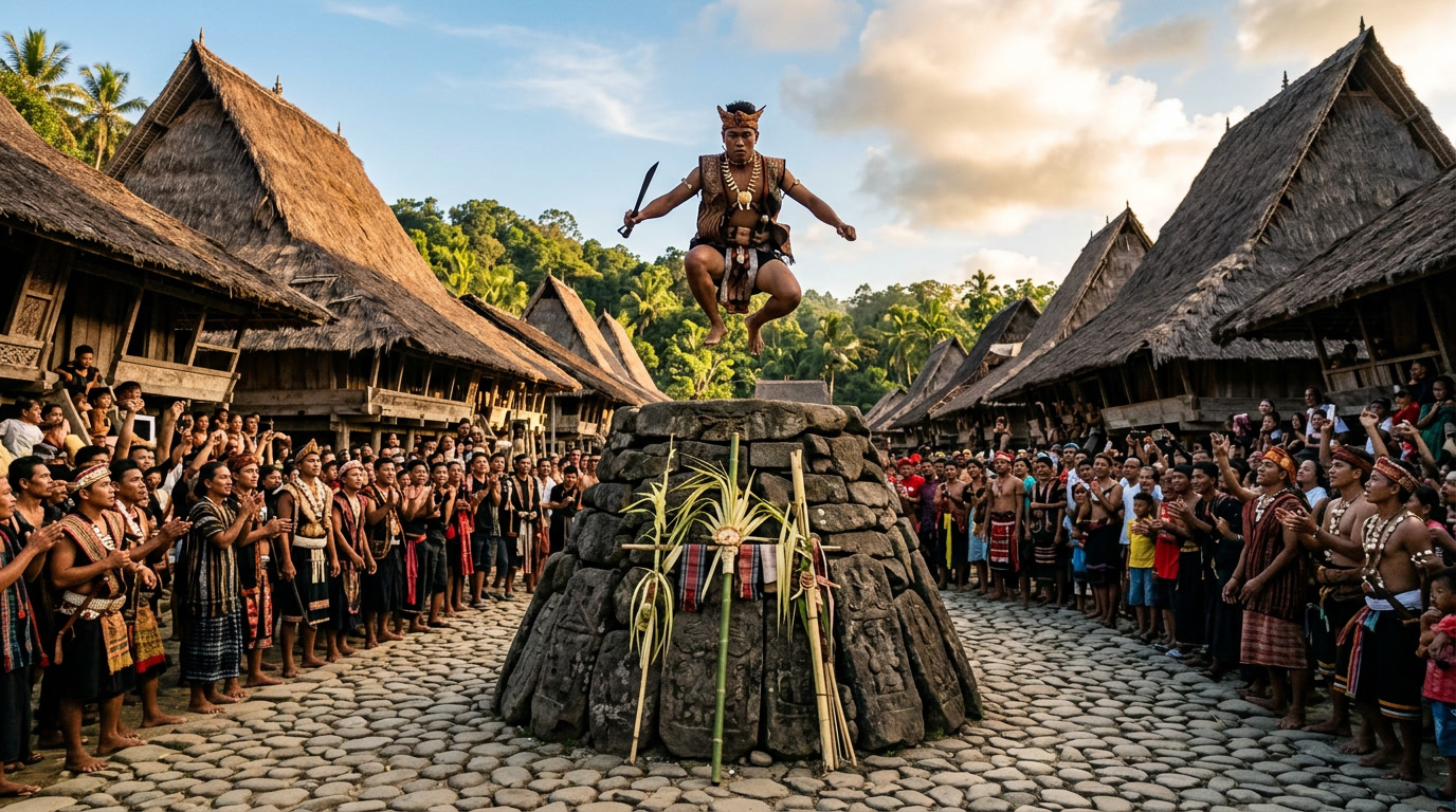 Mengenal Tradisi Lompat Batu Nias: Warisan Budaya yang Mendunia